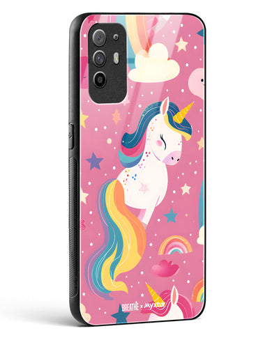 Unicorn Bloomers [BREATHE] Glass Case Phone Cover (Oppo)