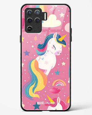 Unicorn Bloomers [BREATHE] Glass Case Phone Cover (Oppo)