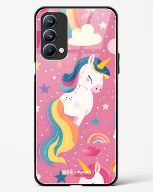 Unicorn Bloomers [BREATHE] Glass Case Phone Cover (Oppo)