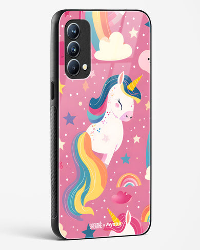 Unicorn Bloomers [BREATHE] Glass Case Phone Cover (Oppo)