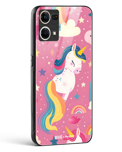 Unicorn Bloomers [BREATHE] Glass Case Phone Cover (Oppo)