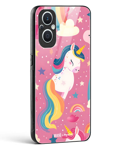 Unicorn Bloomers [BREATHE] Glass Case Phone Cover (Oppo)