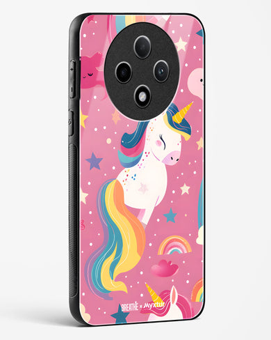 Unicorn Bloomers [BREATHE] Glass Case Phone Cover (Oppo)