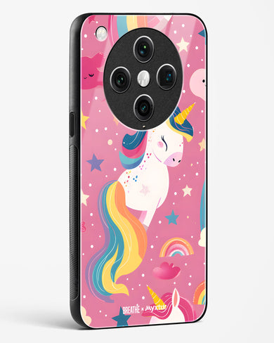 Unicorn Bloomers [BREATHE] Glass Case Phone Cover (Oppo)