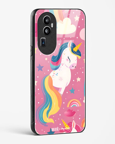 Unicorn Bloomers [BREATHE] Glass Case Phone Cover (Oppo)