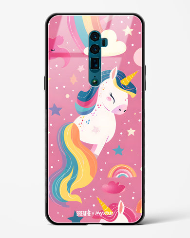 Unicorn Bloomers [BREATHE] Glass Case Phone Cover (Oppo)