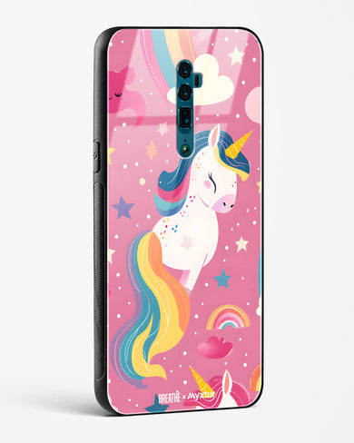Unicorn Bloomers [BREATHE] Glass Case Phone Cover (Oppo)