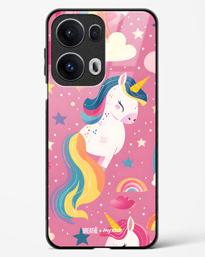 Unicorn Bloomers [BREATHE] Glass Case Phone Cover (Oppo)