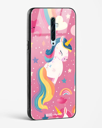 Unicorn Bloomers [BREATHE] Glass Case Phone Cover (Oppo)