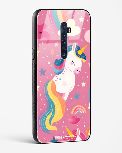 Unicorn Bloomers [BREATHE] Glass Case Phone Cover (Oppo)