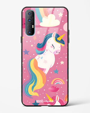 Unicorn Bloomers [BREATHE] Glass Case Phone Cover (Oppo)