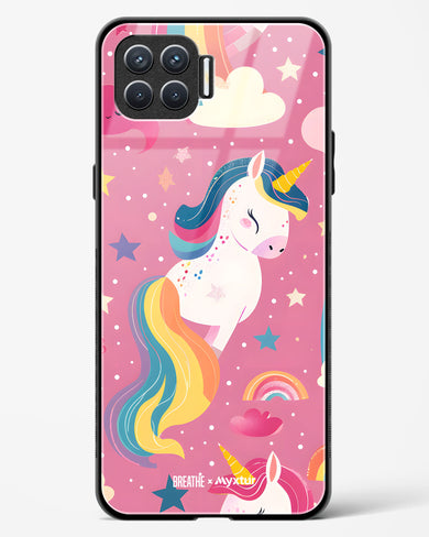 Unicorn Bloomers [BREATHE] Glass Case Phone Cover (Oppo)
