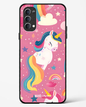 Unicorn Bloomers [BREATHE] Glass Case Phone Cover (Oppo)