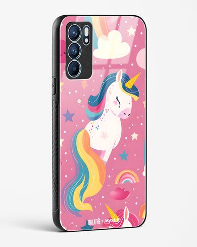 Unicorn Bloomers [BREATHE] Glass Case Phone Cover (Oppo)