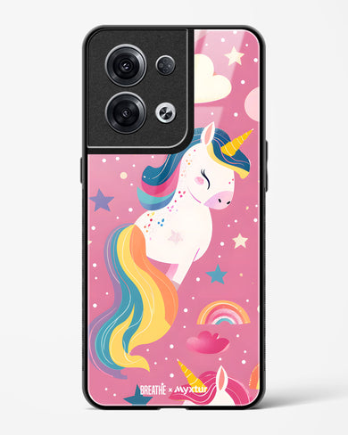 Unicorn Bloomers [BREATHE] Glass Case Phone Cover (Oppo)