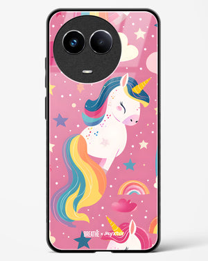 Unicorn Bloomers [BREATHE] Glass Case Phone Cover (Realme)