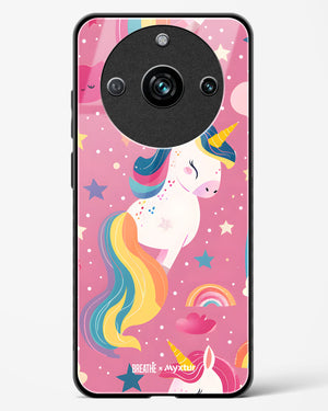 Unicorn Bloomers [BREATHE] Glass Case Phone Cover (Realme)