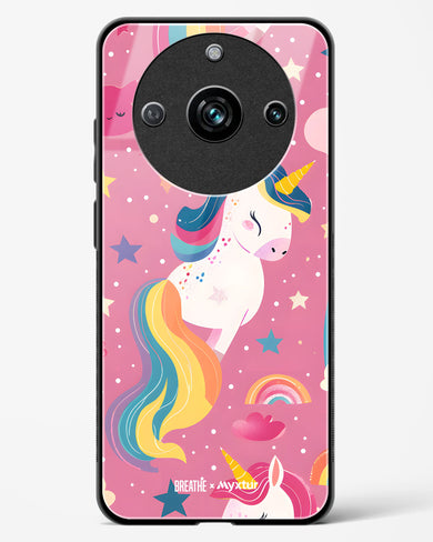Unicorn Bloomers [BREATHE] Glass Case Phone Cover (Realme)