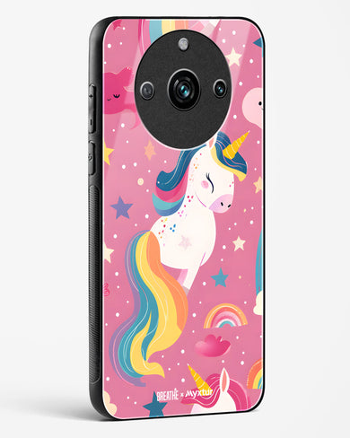 Unicorn Bloomers [BREATHE] Glass Case Phone Cover (Realme)