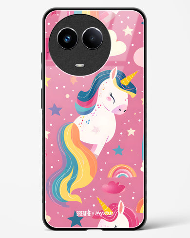 Unicorn Bloomers [BREATHE] Glass Case Phone Cover (Realme)