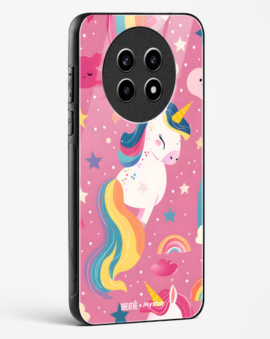 Unicorn Bloomers [BREATHE] Glass Case Phone Cover (Realme)