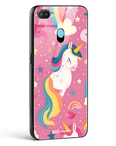 Unicorn Bloomers [BREATHE] Glass Case Phone Cover (Realme)
