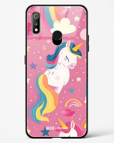 Unicorn Bloomers [BREATHE] Glass Case Phone Cover (Realme)