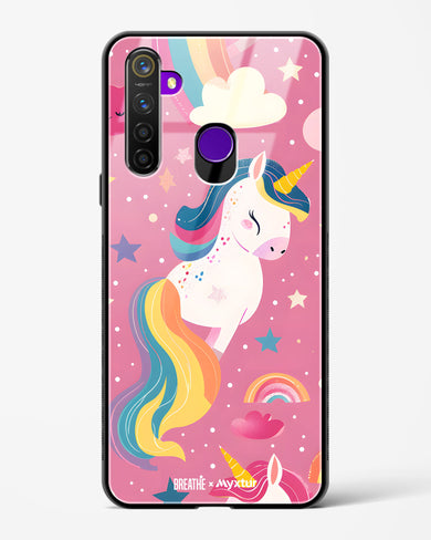 Unicorn Bloomers [BREATHE] Glass Case Phone Cover (Realme)