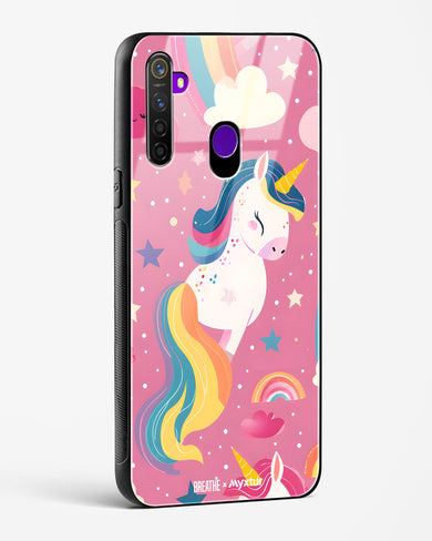 Unicorn Bloomers [BREATHE] Glass Case Phone Cover (Realme)