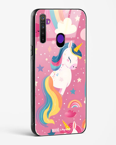 Unicorn Bloomers [BREATHE] Glass Case Phone Cover (Realme)