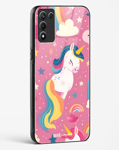 Unicorn Bloomers [BREATHE] Glass Case Phone Cover (Realme)