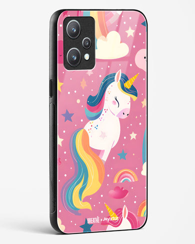 Unicorn Bloomers [BREATHE] Glass Case Phone Cover (Realme)