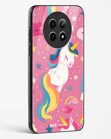 Unicorn Bloomers [BREATHE] Glass Case Phone Cover (Realme)