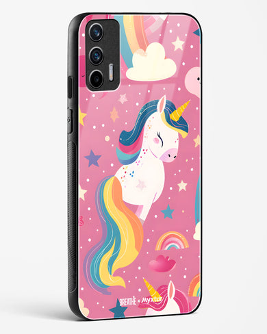 Unicorn Bloomers [BREATHE] Glass Case Phone Cover (Realme)