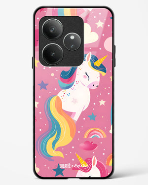 Unicorn Bloomers [BREATHE] Glass Case Phone Cover (Realme)