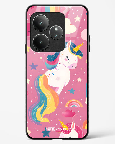 Unicorn Bloomers [BREATHE] Glass Case Phone Cover (Realme)