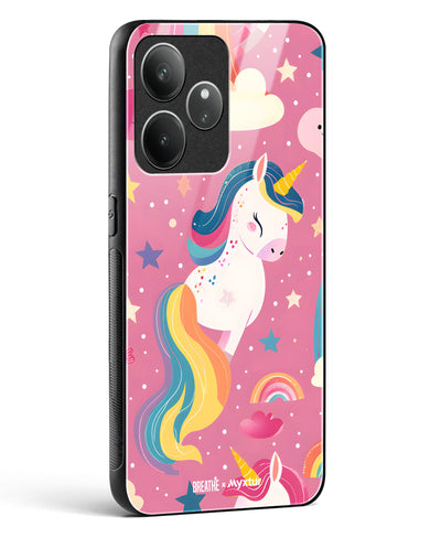 Unicorn Bloomers [BREATHE] Glass Case Phone Cover (Realme)