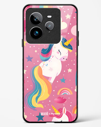Unicorn Bloomers [BREATHE] Glass Case Phone Cover (Realme)