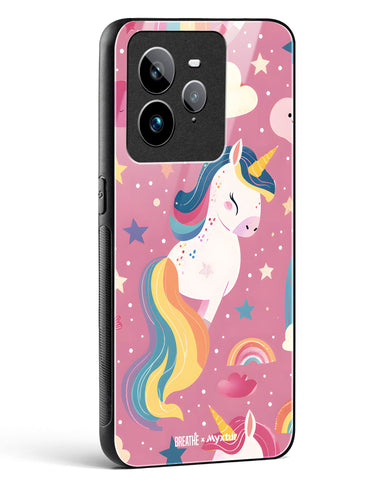 Unicorn Bloomers [BREATHE] Glass Case Phone Cover (Realme)