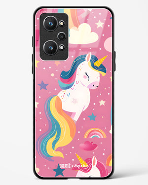 Unicorn Bloomers [BREATHE] Glass Case Phone Cover (Realme)