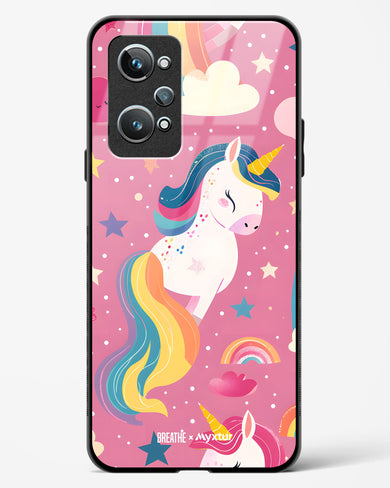 Unicorn Bloomers [BREATHE] Glass Case Phone Cover (Realme)