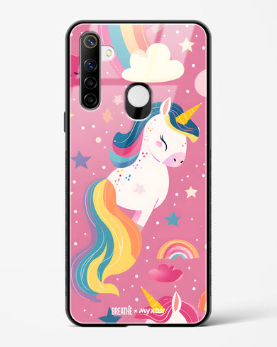 Unicorn Bloomers [BREATHE] Glass Case Phone Cover (Realme)