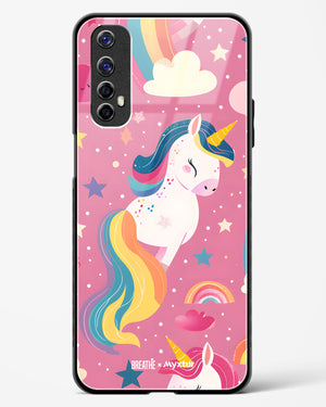Unicorn Bloomers [BREATHE] Glass Case Phone Cover (Realme)