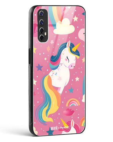 Unicorn Bloomers [BREATHE] Glass Case Phone Cover (Realme)