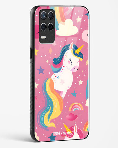 Unicorn Bloomers [BREATHE] Glass Case Phone Cover (Realme)