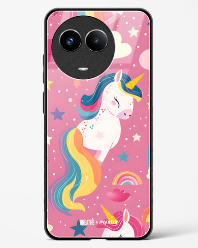Unicorn Bloomers [BREATHE] Glass Case Phone Cover (Realme)