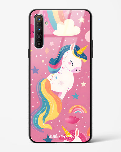 Unicorn Bloomers [BREATHE] Glass Case Phone Cover (Realme)