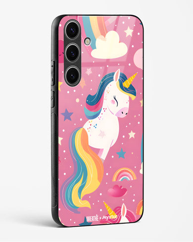 Unicorn Bloomers [BREATHE] Glass Case Phone Cover (Samsung)