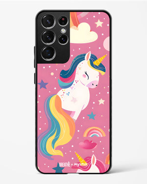 Unicorn Bloomers [BREATHE] Glass Case Phone Cover (Samsung)