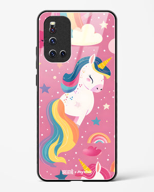 Unicorn Bloomers [BREATHE] Glass Case Phone Cover (Vivo)